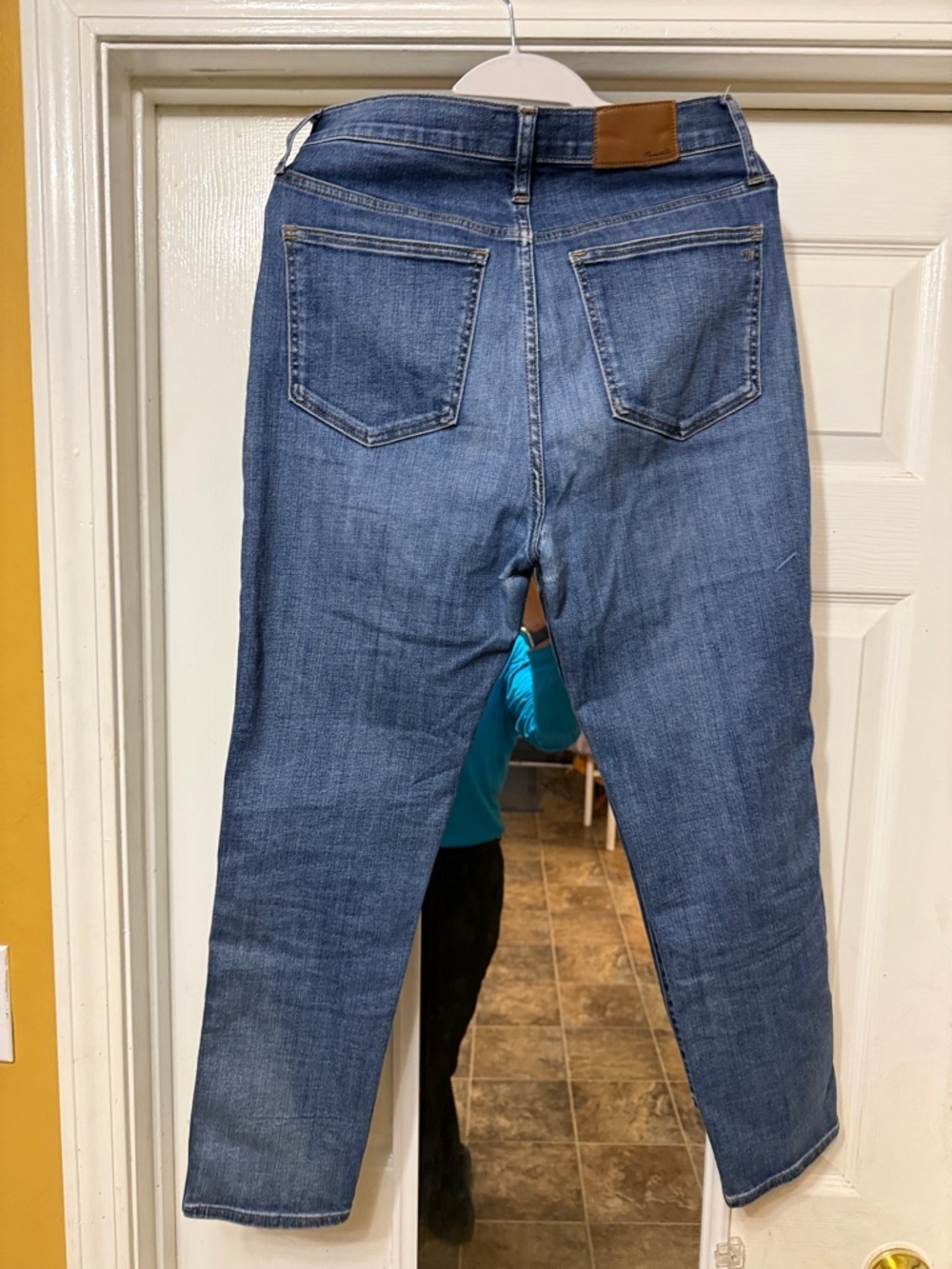 Madewell Stovepipe Jeans Size 28 Medium Wash Blue Straight Leg Denim